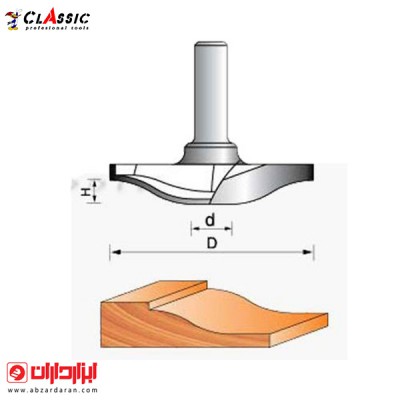 تیغ تونیک کلاسیک CNC قطر 63.50x9 کلاسیک